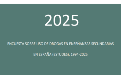 Nueva encuesta sobre uso de drogas en enseñanza secundaria. 2025